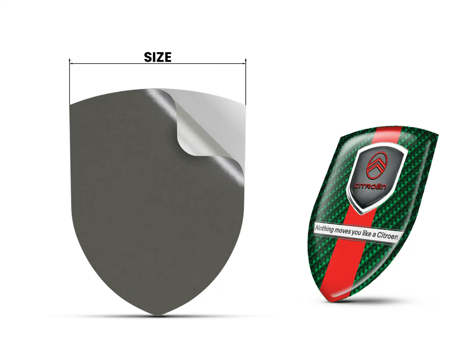 Citroen Emblemas Auto Personalizados Look Máximo Resistentes Pro